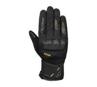 Ixon Pro Russel 2 Waterproof Ladies Winter Motorcycle Gloves, black-gold, size S for Women