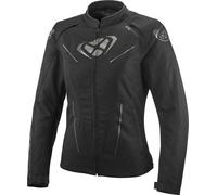 Ixon Prodigy Waterproof Ladies Motocycle Textile Jacket, black, size 3XL