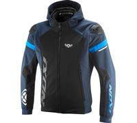 Ixon Pulsion Air Motorcycle Textile Jacket, black/blue/white, size 3XL