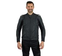 Ixon Rage Motorcycle Leather Jacket, black, size L for Men