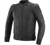 Ixon Rage Motorcycle Leather Jacket, black, size L for Men