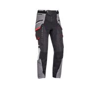 Ixon Ragnar Motorcycle Trousers Black/Grey/RedXXL Black,Grey,Red