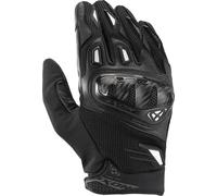 Ixon Rise Air 2 Motorcycle Gloves, black-white, size XL for Men