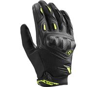 Ixon Rise Air 2 Motorcycle Gloves, black/yellow, size S