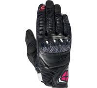 Ixon RS4 Air Ladies Motorcycle Gloves, black/hotpink, size XL