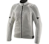 Ixon Shadow Ladies Motorcycle Textile Jacket, grey-beige, size S for Women
