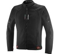 Ixon Shadow Motorcycle Textile Jacket, black/white/red, size 2XL