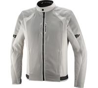 Ixon Shadow Motorcycle Textile Jacket, grey-beige, size M for Men