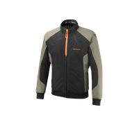 Ixon Siwa waterproof Motorcycle Textile Jacket, black-brown, size M for Men