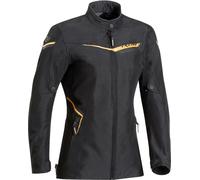 IXON SLASH LADY women's textile jacket black-gold XL