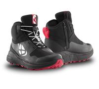 Ixon Snake WP waterproof Motorcycle Shoes, black/white/red, size 39