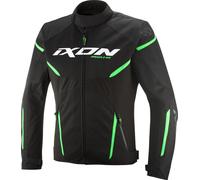 Ixon Striker 2 Air WP waterproof Motorcycle Textile Jacket, black-green, size XL for Men
