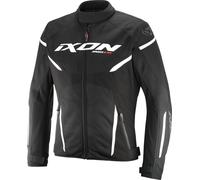 Ixon Striker 2 Air WP waterproof Motorcycle Textile Jacket, black/white, size L