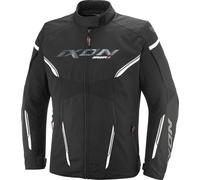 Ixon Striker 2 C waterproof Ladies Motorcycle Textile Jacket, black-white, size 5XL for Women