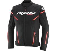 Ixon Striker 2 waterproof Motorcycle Textile Jacket, black/white/red, size 3XL