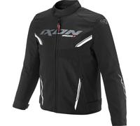 Ixon Striker 2 waterproof Kids Motorcycle Textile Jacket, black/white, size 6 years