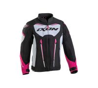 Ixon Striker Air Youth MC Jacket Black/White/FuchsiaL Black,White,Fuchsia