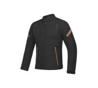 Ixon Striker Retro Waterproof Motorcycle Textile Jacket, black-brown, size XL
