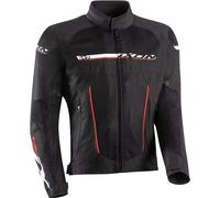 Ixon T-Rex Motorcycle Textile Jacket, black/white/red, size M
