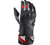 Ixon Thund Motorcycle Gloves, black-white-red, size 2XL for Men