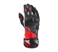 Ixon Thunder Air Motorcycle Gloves, black-white-red, size XL for Men