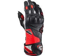 Ixon Thunder Air Motorcycle Gloves, black-white-red, size S