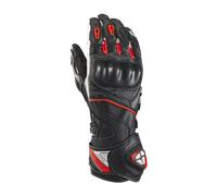 Ixon Tornado Air Motocycle Gloves, black-white-red, size M for Men