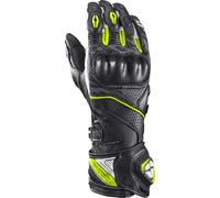 Ixon Tornado Air Motocycle Gloves, black/white/neon yellow, size 3XL