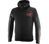 Ixon Touchdown Air Motorcycle Textile Jacket, black-red, size 2XL for Men