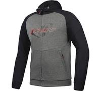 Ixon Touchdown Motorcycle Textile Jacket, black-grey, size S for Men