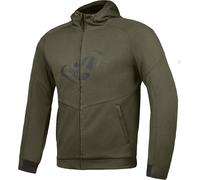 Ixon Touchdown Motorcycle Textile Jacket, green-brown, size 4XL for Men