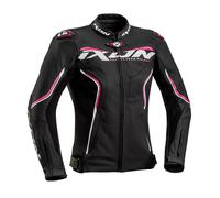 Ixon Trinity Women's MC Jacket Black/White/FuchsiaS Black,White,Fuchsia