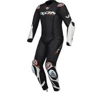 Ixon Vortex 3 1-Piece Motorcycle Leather Suit, black/white, size 2XL
