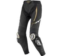Ixon Vortex 3 Ladies Motorcycle Leather Pants, black/gold, size XS