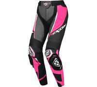 Ixon Vortex 3 Ladies Motorcycle Leather Pants, black-pink, size XL for Women