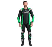 Ixon Vortex 3 MC Leather Suit Black/Green4XL Black,Green