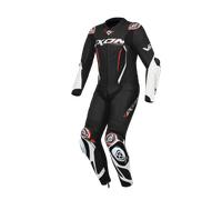 Ixon Vortex 3 Kids 1-Piece Motorcycle Leather Suit, black-white, size 10 years