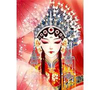 IXPIAOLI 5D Diamond Painting Kits for Adults,Diamond Art, Full Drill Paint with Diamonds for Bathroom Restroom Wall Decor Gift (Opera)