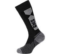 IXS 365 Short Motorcycle Socks, black/grey, size 39-41