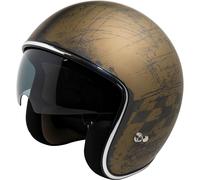 IXS 77 2.5 Jet Helmet, black-gold, size S for Men