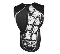 IXS Carapax Man Protector, black-white, size XS for Men