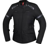 IXS Evans-ST 2.0 Waterproof Ladies Motorcycle Textile Jacket, black, size L for Women