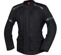 IXS Evans-ST 2.0 Waterproof Touring Motorcycle Textile Jacket, black, size L for Men