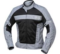 IXS Evo-Air Motorcycle Textile Jacket, black-grey, size L for Men
