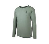 iXS Flow Merino MTB Long-Sleeve Jersey SageM Sage