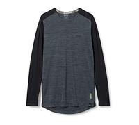 IXS Flow X Kids Long Sleeve Jersey Graphite-Solid Black KM