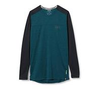 IXS Flow X Kids Long-Sleeved Jersey Everglade-Solid Black KM