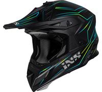 IXS iXS189FG 2.0 Motocross Helmet, black matt/yellow, size L (59/60)