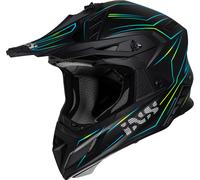 IXS iXS189FG 2.0 Motocross Helmet, black-yellow, size S for Men