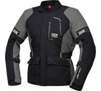IXS Laminat ST-Plus Motorcycle Textile Jacket, black/grey, size 4XL